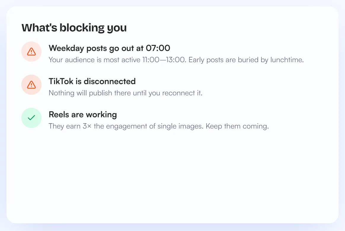 Receive Feedback screenshot